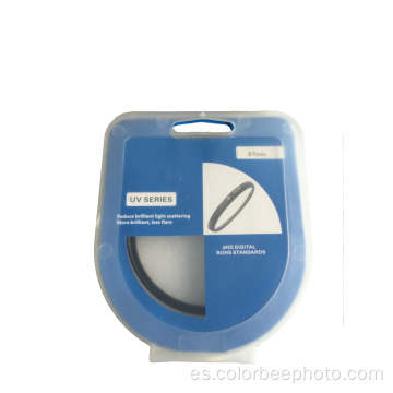 Filtro UV Filtro de protección de cámara de 67 mm